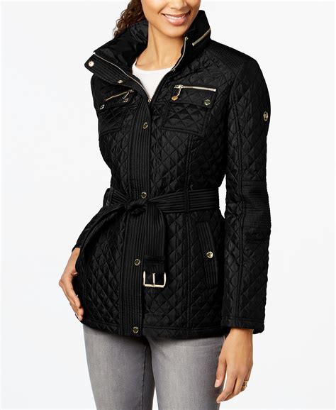 michael kors coat women's macys|Michael Kors women's jacket.